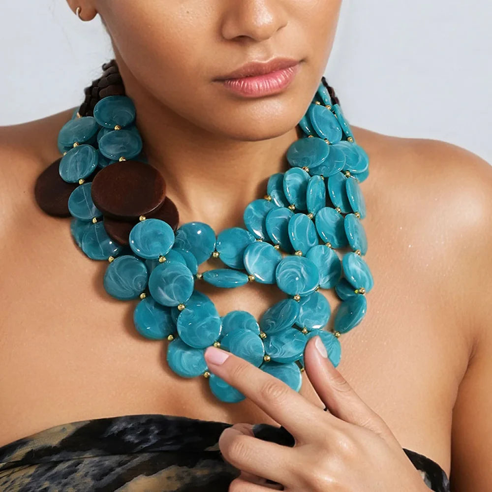 Collier Bohème en Perles Fait Main